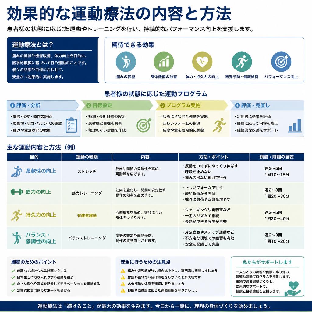 3. 運動療法の実践